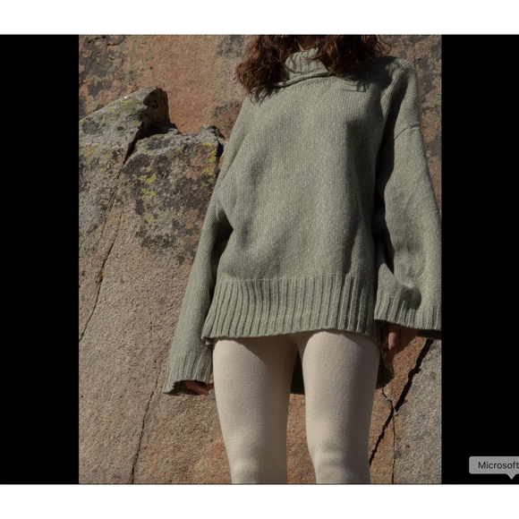 James Street Co. Sweaters - James Street Co Finn Turtleneck Sweater L/XL | 100% RWS Merino Wool | Oversized